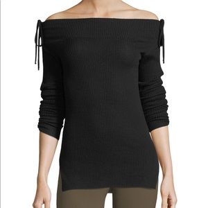 Veronica Beard Nolan Off-the-Shoulder Sweater